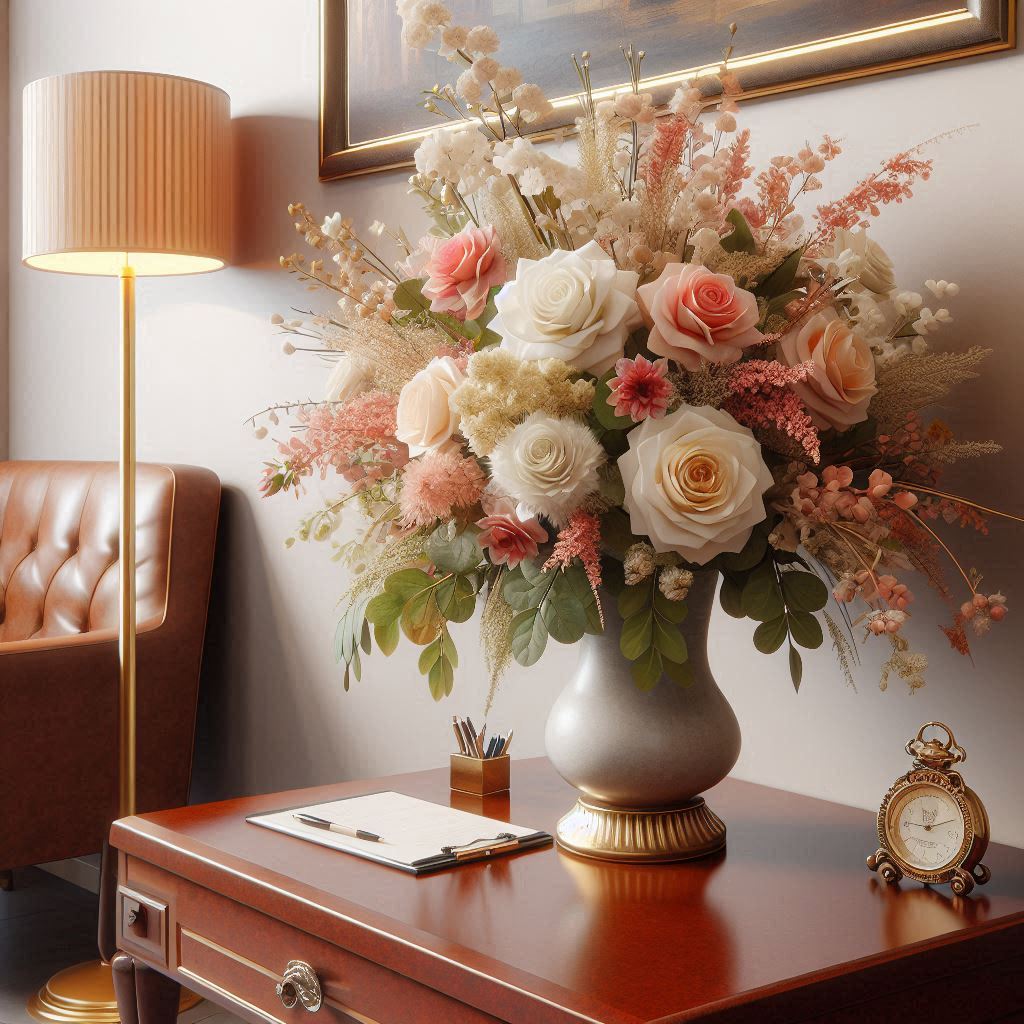 Abonnement fleurs - Fleurs pour bureau