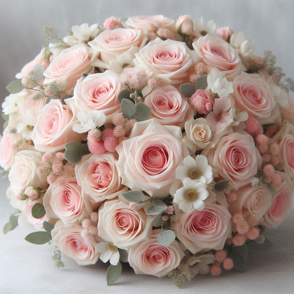 Endo Roses 10 roses tendres - Sweet Revival - Lilit Fleurs