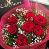 Boquet de fleurs Roses rouges