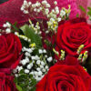 Boquet de fleurs Roses rouges