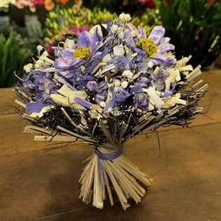Bouquet Seché Paars
