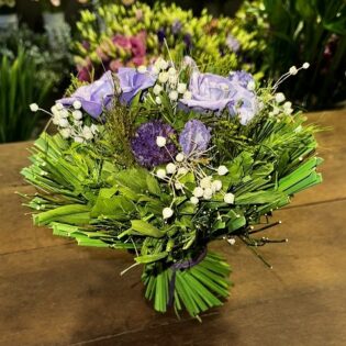 Bouquet Seché Mauve