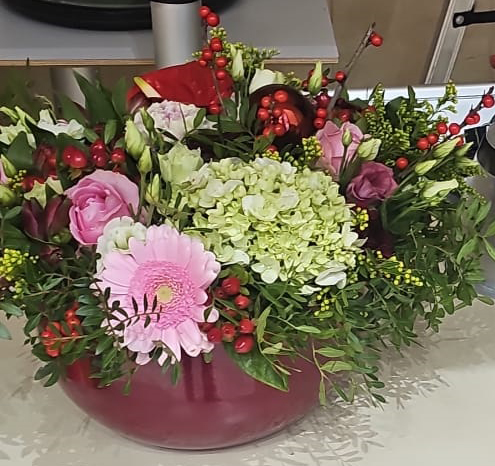 Fleurs pour bureau