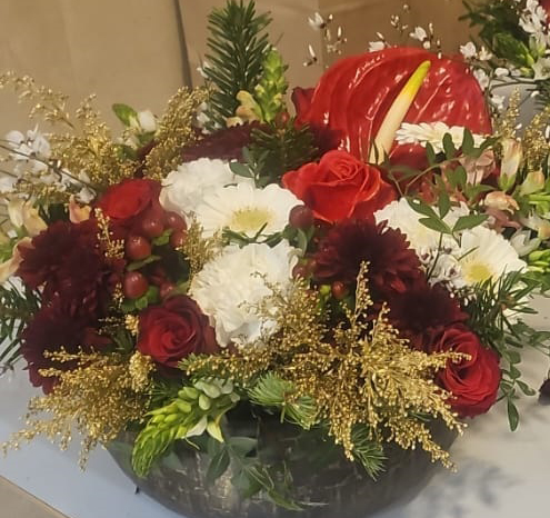 Fleurs pour bureau