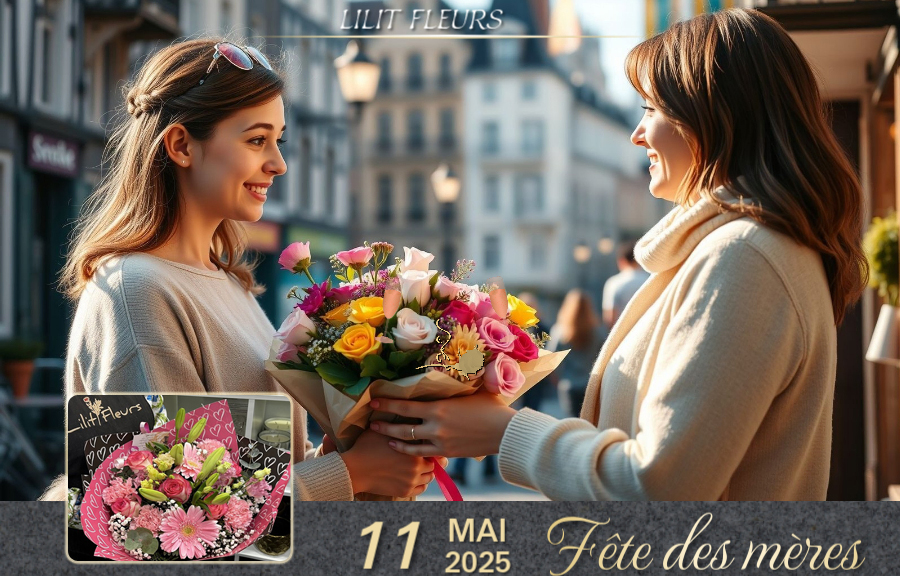 Livraison fleurs mama pour fêtes des mères - Bruxelles - Lilit Fleurs